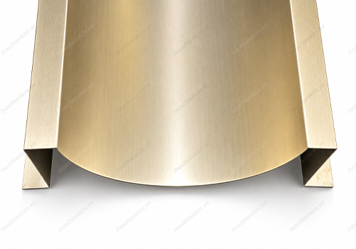 Nẹp Cung Cong – biên dạng nẹp inox trang trí