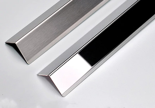 Nẹp V gấp mí – biên dạng nẹp inox trang trí