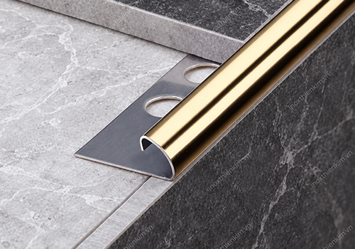 Nẹp Inox Bo Góc Tròn – biên dạng nẹp inox trang trí