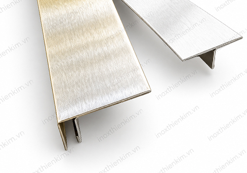 Nẹp Inox sàn gỗ – biên dạng nẹp inox trang trí